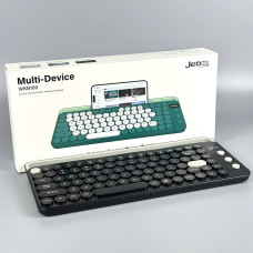 Клавіатура бездротова Jedel WKB100 with mobilephone holder, 2.4G + Bluetooth (87 клавіш) (з Eng розкладкою)