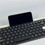 Клавіатура бездротова Jedel WKB100 with mobilephone holder, 2.4G + Bluetooth (87 клавіш) (з Eng розкладкою)