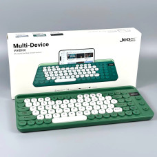 Клавіатура бездротова Jedel WKB100 with mobilephone holder (87 клавіш)