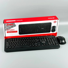 Клавіатура бездротова + 4D мишка Jedel WS881