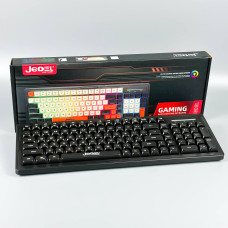 Клавіатура дротова Jedel K32 Gaming RGB Membrane (101 клавіша)