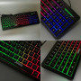 Клавіатура дротова Jedel K32 Gaming RGB Membrane (101 клавіша)