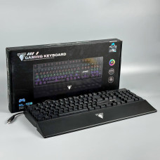 Клавіатура дротова Jedel KL-128 Gaming Drinkey switch, з підсвіткою (104 клавіші) (з Eng розкладкою)