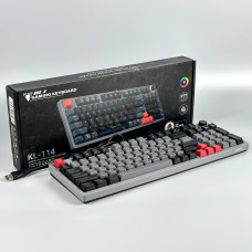 Клавіатура дротова Jedel KL-114 Gaming Drinkey RGB підсвічування (96 клавіш) (з Eng розкладкою)