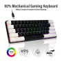 Клавіатура дротова Jedel KL69 Gaming anti-ghost, RGB підсвічування (61 клавіша) (з Eng розкладкою)