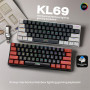 Клавіатура дротова Jedel KL69 Gaming anti-ghost, RGB підсвічування (61 клавіша) (з Eng розкладкою)