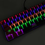 Клавіатура дротова Jedel KL-69 Gaming anti-ghost, RGB підсвічування (61 клавіша) (з Eng розкладкою) RED