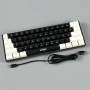 Клавіатура дротова Jedel KL-69 Gaming anti-ghost, RGB підсвічування (61 клавіша) (з Eng розкладкою) WHITE
