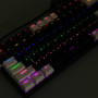 Клавіатура дротова Jedel KL160 Gaming anti-ghost, RGB підсвічування (100 клавіш) (з Eng розкладкою)