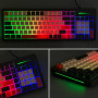 Клавіатура дротова Jedel K32C Gaming Мембранна, RGB та однокольорове підсвічування (з Eng розкладкою)