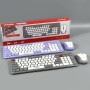 Клавіатура бездротова + 3D мишка Jedel WS739 Dual mode Slim (з Eng розкладкою)