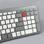 Клавіатура бездротова + 3D мишка Jedel WS739 Dual mode Slim (з Eng розкладкою)