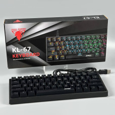Клавіатура дротова Jedel KL-67 Gaming RGB (механічна) (з Eng розкладкою)