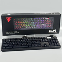 Клавіатура дротова Jedel KL91 Gaming з регулятором та з підсвіткою (механічна) (з Eng розкладкою)