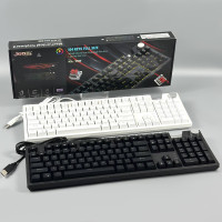 Клавіатура дротова Jedel KL-158 Gaming райдужне підсвічування (104 клавіші) (з Eng розкладкою)