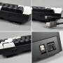 Клавіатура Jedel WKL-66 Gaming Triple mode (дротове, 2.4G + Bluetooth) (68 клавіш) (з Eng розкладкою)