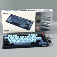 Клавіатура Jedel WKL-100 Gaming Triple mode (дротове, 2.4G+Bluetooth) 4000mAh Color Displey (81 клавіша) (з Eng розкладкою)