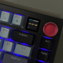 Клавіатура Jedel WKL-100 Gaming Triple mode (дротове, 2.4G+Bluetooth) 4000mAh Color Displey (81 клавіша) (з Eng розкладкою)