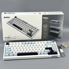 Клавіатура Jedel KL-81B Gaming Triple mode (дротове, 2.4G+Bluetooth) 4000mAh (82 клавіші) (з Eng розкладкою)