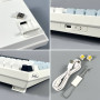 Клавіатура Jedel KL-81B Gaming Triple mode (дротове, 2.4G+Bluetooth) 4000mAh (82 клавіші) (з Eng розкладкою)