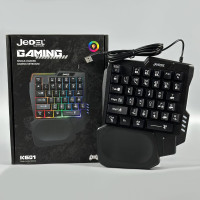 Клавіатура дротова Jedel K601 Gaming for one-handed (35 клавіш) (з Eng розкладкою)
