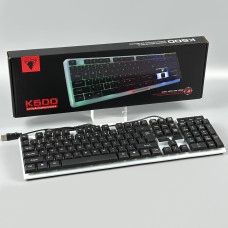 Клавіатура дротова Jedel K500 Gaming RGB (104 клавіші) (з Eng розкладкою)