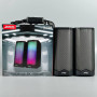 Колонка комп'ютерна Jedel S558 RGB (Bluetooth+USB+3.5mm) (17,9*8,0*9,5 см)