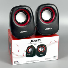 Колонка комп'ютерна Jedel M600 Mini (USB+3.5mm) (10,0*8,0*8,0 см)