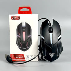 Мишка дротова Jedel M66 з RGB підсвічуванням (DPI:1000) 