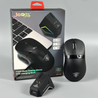 Мишка Games Jedel GWH-102 Magnetic dock, з 3 режимами (2.4G+BT+дротова), 500mAh (DPI:1200-12000)