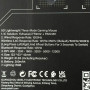 Мишка Games Jedel GWH108 5D з 3 режимами (2.4G+BT+дротова), 300mAh (DPI:800-12000)