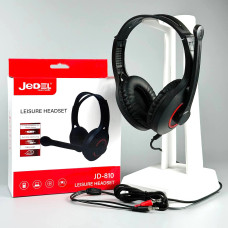 Навушники комп'ютерні дротові Jedel JD-810 з мікрофоном (1.7m)