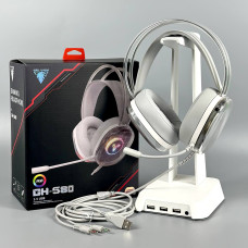 Навушники комп'ютерні дротові Jedel GH-580 Gaming з мікрофоном (3.5mm*2+USB) (1.8m)