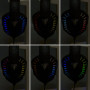 УЦІНКА Навушники комп'ютерні дротові Jedel GH-270 Gaming RGB з мікрофоном (3.5mm+USB) (1.8m) (не працює RGB)