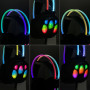 Навушники комп'ютерні дротові Jedel GH-619 Gaming RGB з мікрофоном, USB7.1 Sound (2m)