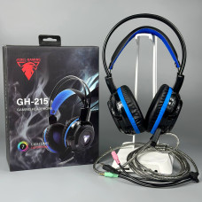 Навушники комп'ютерні дротові Jedel GH-215 Gaming RGB з мікрофоном (3.5mm*2+USB)