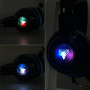 Навушники комп'ютерні дротові Jedel GH-215 Gaming RGB з мікрофоном (3.5mm*2+USB)