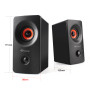 Колонка комп'ютерна Kisonli AC-9002A-B + Bluetooth (17,1*9,0*10,0 см)