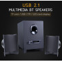 Колонка комп'ютерна Kisonli TM-6000U + Bluetooth акустична система (22,0*20,3*15,0 см)
