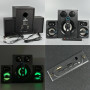 Колонка комп'ютерна Kisonli TM-9000A RGB + Bluetooth акустична система (23,6*17,0*17,0 см)