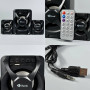 Колонка комп'ютерна Kisonli U-2500BT + Bluetooth акустична система (13,2*13,0*10,0 см)
