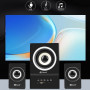 Колонка комп'ютерна Kisonli U-2700BT + Bluetooth акустична система (17,8*17,6*11,5 см)
