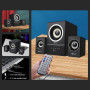 Колонка комп'ютерна Kisonli U-2700BT + Bluetooth акустична система (17,8*17,6*11,5 см)