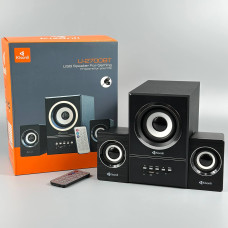Колонка комп'ютерна Kisonli U-2700BT + Bluetooth акустична система (17,8*17,6*11,5 см)