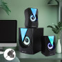 Колонка комп'ютерна Kisonli TM-4000U RGB + Bluetooth акустична система (20,0*19,0*14,8 см)