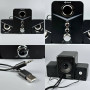 Колонка комп'ютерна Kisonli U-3100 акустична система (12,9*11,6*9,5 см)