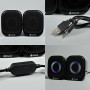 Колонка комп'ютерна Kisonli X3 RGB (9,3*7,4*7,0 см)