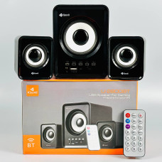 Колонка комп'ютерна Kisonli U-2800BT + Bluetooth акустична система (USB2.1) (11,4*10,0*13,35 см)