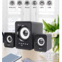Колонка комп'ютерна Kisonli U-2800BT + Bluetooth акустична система (USB2.1) (11,4*10,0*13,35 см)