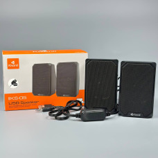 Колонка комп'ютерна Kisonli KS-05 (USB2.0) (6,5*7,0*11,0 см)
